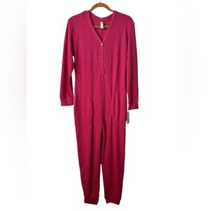 STARS ABOVE Pink Long Sleeves With Pockets S-M 1 PC Loungewear V Neck PJ BNWT